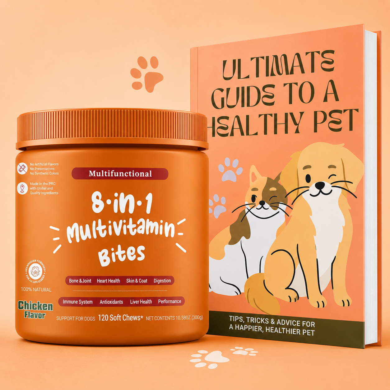 120 Daily Wellness Chews + Ebook